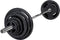 Body-Solid 140 kg set olympische halterschijven + halterstang + sluitveren - Gewichten
