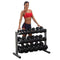 Body-Solid - 3 Tier Pro Dumbbell Rack GDR363