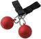 Body-Solid CANNON BALL GRIPS - Rubber - Rood