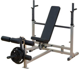 Body-Solid Combo Olympische - Halterbank - Staal - Grijs