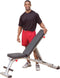 Body Solid Folding multi bench - trainingsbank - fitnessbank
