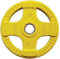 Body-Solid Gekleurde Rubberen Olympische Halterschijven 50 mm ORCK - per stuk