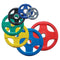 Body-Solid Gekleurde Rubberen Olympische Halterschijven 50 mm ORCK - per stuk