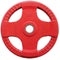Body-Solid Gekleurde Rubberen Olympische Halterschijven 50 mm ORCK - per stuk