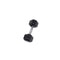 Body-Solid Hexagon Rubber Dumbbell - per Paar 32.5 KG Paar