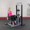 Body-Solid LEG EXTENSION & LEG CURL met 95 kg gewichtstapel