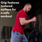 Body-Solid NUNCHUCK GRIPS - Rubber - Rood