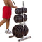 Body Solid Olympic Plate Tree & Bar Holder