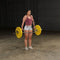 Body-Solid Olympische Shrug Bar met hendels