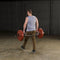 Body-Solid Olympische Shrug Bar met hendels