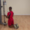 Body-Solid Pro Grip Single Handle - Staal - Chroom