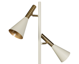 Body Vloerlamp Metaal Zand/goud - BePureHome