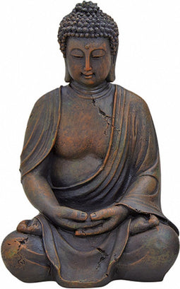Boeddha beeld - Meditatie - Kunstof - 38cm