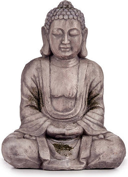 Boeddha Tuin Beeldje Grijs (25 x 57 x 42,5 cm)
