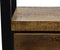 Boekenkast - 55x35x175 - Naturel/zwart - Mangohout/metaal