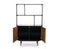 Boekenkast Alexander Sheesham halfhoog 94 cm - bruin | Eleonora