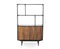 Boekenkast Alexander Sheesham halfhoog 94 cm - bruin | Eleonora