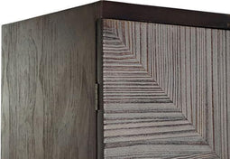 Boekenkast - closet spruce mdf 86x41x181 aged light brown - bruin