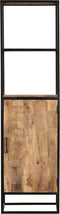 Boekenkast Denver 1 deur - 55 cm - naturel