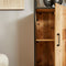 Boekenkast Denver 1 deur - 55 cm - naturel