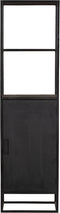 Boekenkast Denver 1 deur - 55 cm - zwart