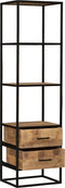 Boekenkast Denver 2 lades - 55 cm - naturel