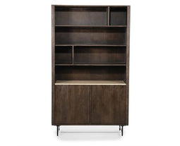 Boekenkast Lio Travertin 120 cm Hoog - bruin | Eleonora
