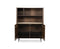 Boekenkast Lio travertin 120 cm Laag - bruin | Eleonora