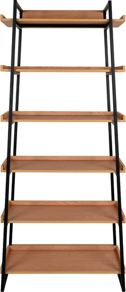 Boekenkast Naturel - 6 Planken - 80x35x185cm - House Nordic