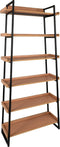 Boekenkast Naturel - 6 Planken - 80x35x185cm - House Nordic