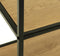 Boekenkast Naturel Eiken - Open Kast - 70x35x88,8cm - Altino - Giga Meubel