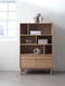 Boekenkast Naturel Eikenhout - Gewicht 43kg - 90,1x40x140cm