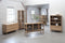 Boekenkast Naturel Eikenhout - Gewicht 43kg - 90,1x40x140cm