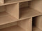 Boekenkast Naturel Eikenhout - Gewicht 43kg - 90,1x40x140cm