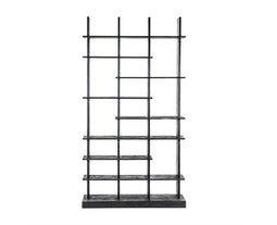 Boekenkast Oliver 120 cm - zwart | Eleonora