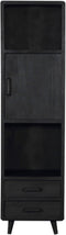 Boekenkast Omaha Black - 55 cm - zwart