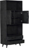 Boekenkast Omaha Black - 90 cm - zwart