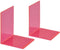 Boekensteun MAUL 10x10x13cm acryl neon rood | 10 stuks