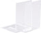 Boekensteun MAUL acryl 12x12x17cm set 2 glashelder
