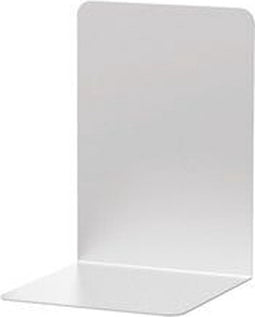 Boekensteun MAUL aluminium 12x12x17.5cm set 2 zilver | 12 stuks