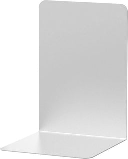 Boekensteun MAUL aluminium 12x12x17.5cm set 2 zilver