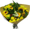 Boeket Kim Large Geel ↨ 45cm - bloemen - boeket - boeketje - bloem - droogbloemen - bloempot - cadeautje