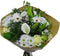 Boeket Kim Large Wit ↨ 45cm - bloemen - boeket - boeketje - bloem - droogbloemen - bloempot - cadeautje