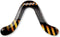 Boemerang Street Rechts 38cm.62gr.cirk.45m. Boomerang Fan