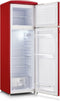 Severin RKG 8983 - Retro Koelvriescombinatie - 206 liter - Rood - Energieklasse D