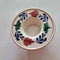 Boerenbont Waxine lichthouder rond 11 cm aardewerk