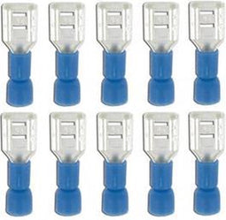 Bofix 246430 AMP Kabelschoen vrouw plat 6.3mm blauw p/25