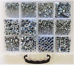 Bofix Assortimentbox 12 Vakken (borg)moeren (220200)