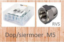 Bofix Dopmoer M5 per 25 RVS