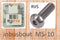 Bofix inbusbout M5x10 RVS bolkop (25st)